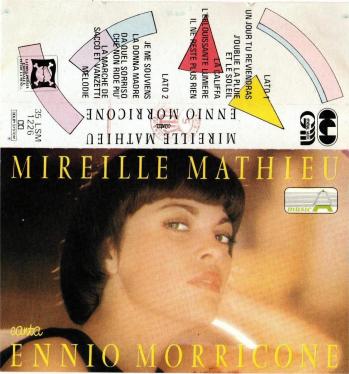 Mireille mathieu ennio morricone italie cassette 1974